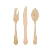 BambooMN Brand - Disposable Fork, Knife, Spoon Set, 10 Pieces