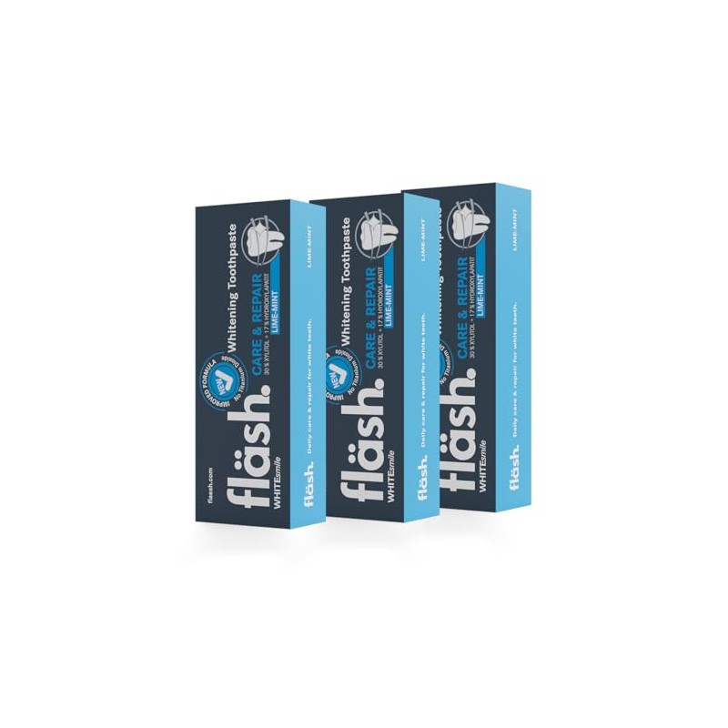 fläsh Lime Mint: Whitening Toothpaste | Daily Care for White