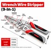 12-in-1 Multifunctional Wire Stripper Pliers, Foldable Electrician Tool with Live/Neutral