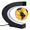 Floating Globe Magnetic Levitation Rotating Globe with Colorful LED Light