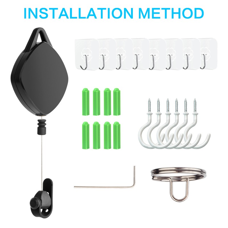 VR Cable Management Retractable Ceiling Pulley System Compatible for HTC