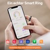 2025 Neuer ultradünner Smart-Ring, überwacht 24/7 Herzfrequenz, SpO2, Schlaf, Körpertemperatur