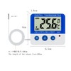 BALDR Freezer Thermometer, Refrigerator, Digital Thermometer, Small, Maximum and Lowest