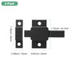 M METERXITY 4-Pack Self-Closing Latch Aluminum Alloy Automatic Window Sliding