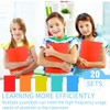 SJBAUTYO 20 Folder Dividers, Part Index for A4 Folders, Suitable