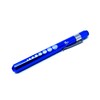 Penlight Reusable Medical Aluminum LED Pen Light with Pupil Gauge