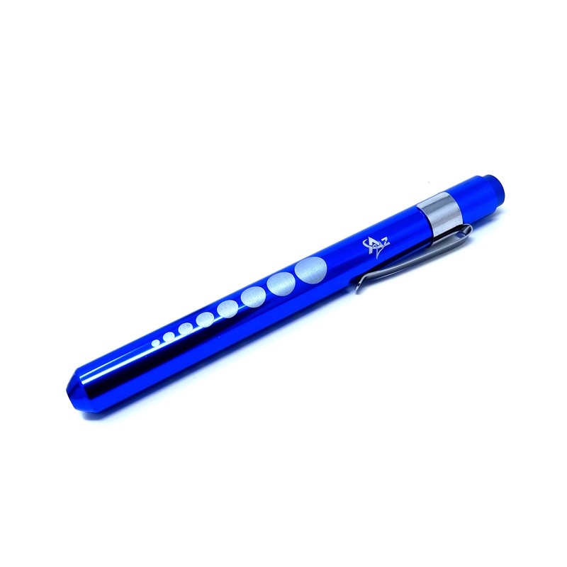 Penlight Reusable Medical Aluminum LED Pen Light with Pupil Gauge