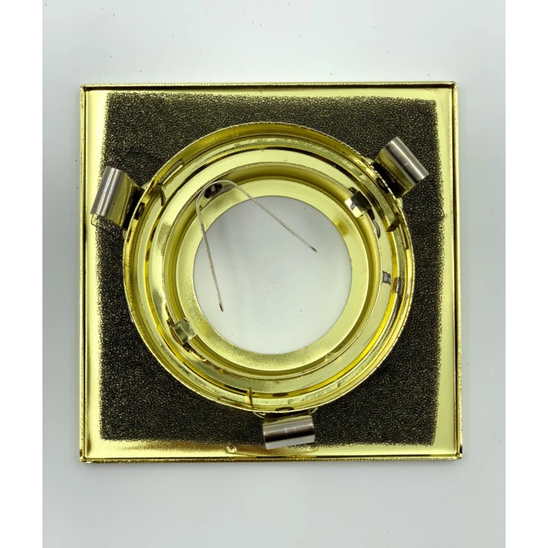 ECO lighting 3 inch Recessed Can Light Square Trim, Adjustable