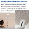 CHILI TOOLS 7 Inch Stainless Steel Pole Scraper -1.8mm Heavy