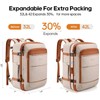 Bagsure 42L Travel Backpack, Hidden Straps, 3 Packing Cubes, Laptop