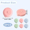 6 Pcs Tape Measure, 1.5M Retractable Fabric Mini Tapes Measure，Soft