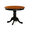 HomeStock Artistic Accomplishment Antique Round Dining Table, Made of Sturdy