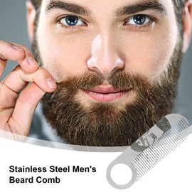 Mustache Combs for Men | Small Mustache Styling Brush - Portable Ergonomic Shaping Tool, Double-Purpose Hair Detailing Brush for Men Birthday Holiday