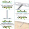 4 pcs Floating Shelf Bracket,4 Inch Invisible Hidden Heavy Duty