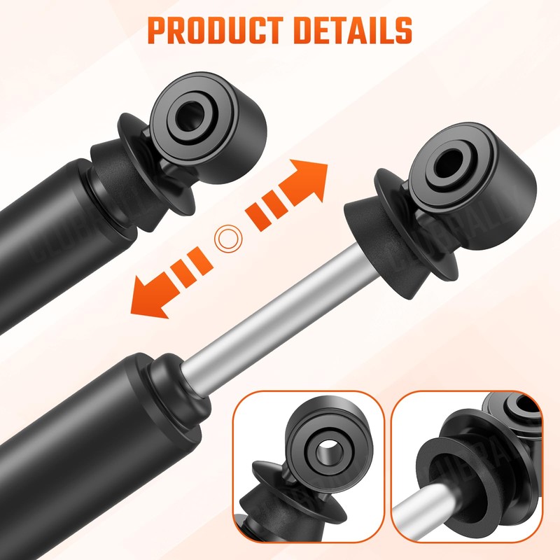 CLUBRALLY Golf Cart Rear Shock Absorbers, RXV Rear Shocks for