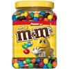 M&M'S Peanut Chocolate Candy Pantry Size Plastic Jar 62 oz.