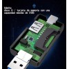 Baellerry Adaptador Lector Tarjetas Usb Tipo-c Sd Tf Otg Pc
