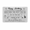 FALOGI Granddaughter Birthday Cards, Happy Birthday Granddaughter, Granddaughter Birthday Gifts,