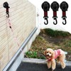 PRETYZOOM 4pcs Heavy Duty Suction Cup with Security Hooks, Camping