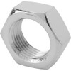 Chrome Steel Jam Nut, 11/16 Inch-18 RH NF Fine Thread
