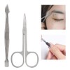 19pcs Manicure Pedicure Nail Clippers Set Stainless Steel Acne Removal