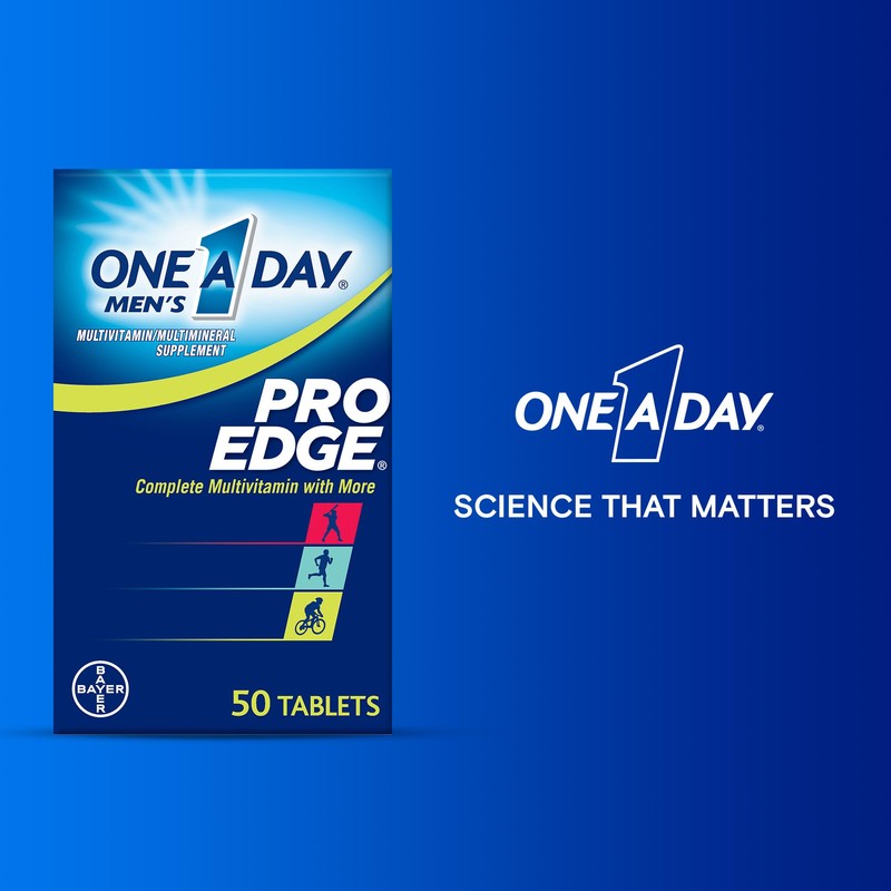 One A Day Men’s Pro Edge Multivitamin, Supplement with Vitamin
