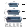 HVH 9x13 Baking Dish Set, Large Casserole Dishes for Oven,