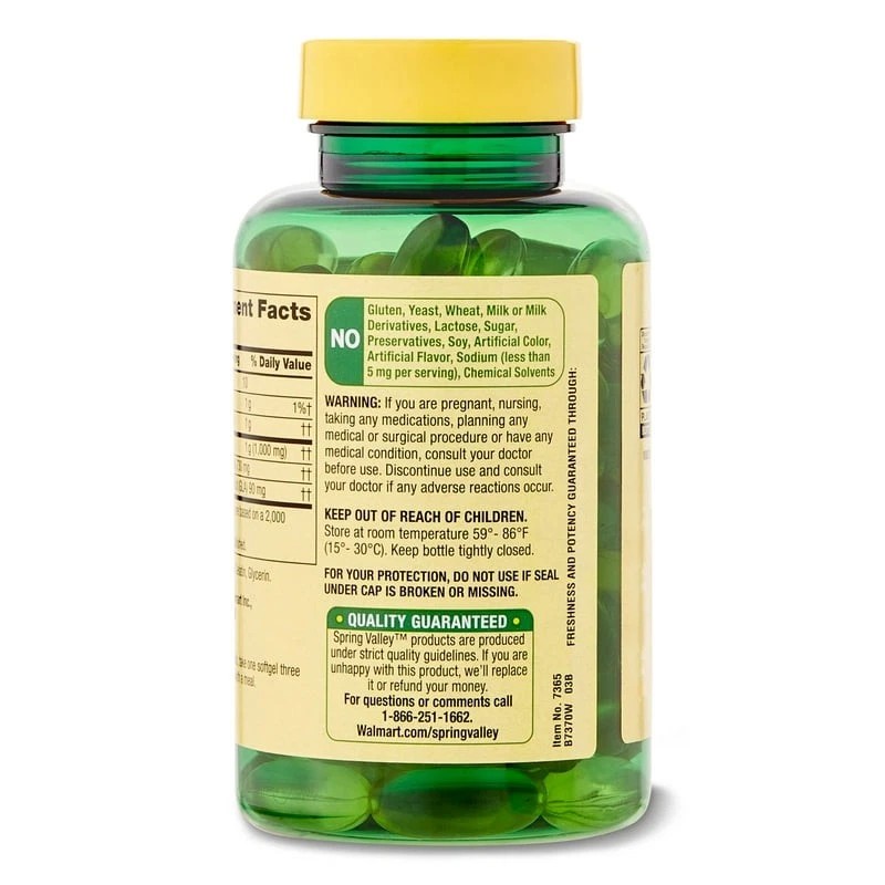 Spring Valley Evening Primrose Oil Women’s Health, 1000 mg 75