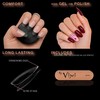 By Vixi 600 Long Oval Nails with Preparation File, 10