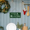 Second Ave Funny Gin-gle Bells Christmas Xmas Wooden Hanging Decoration