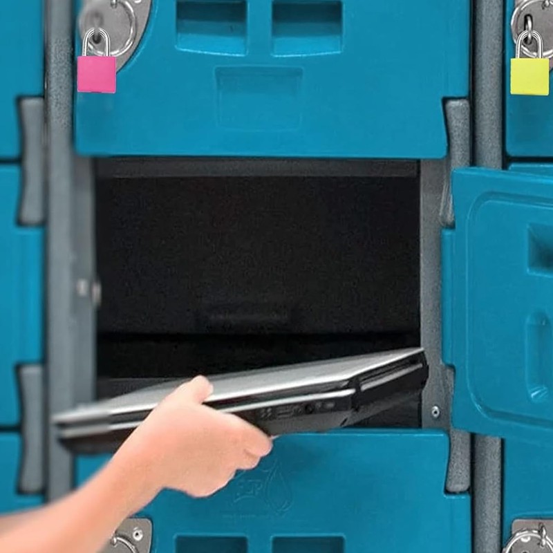 Luggage Lock 4Pcs Padlock with Key Suitcase Lock Locks with