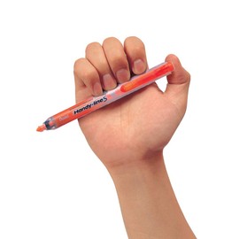Pentel Handy-Line S Highlighter Pens Pack of 3 Assorted Colours Yellow/Orange/Green