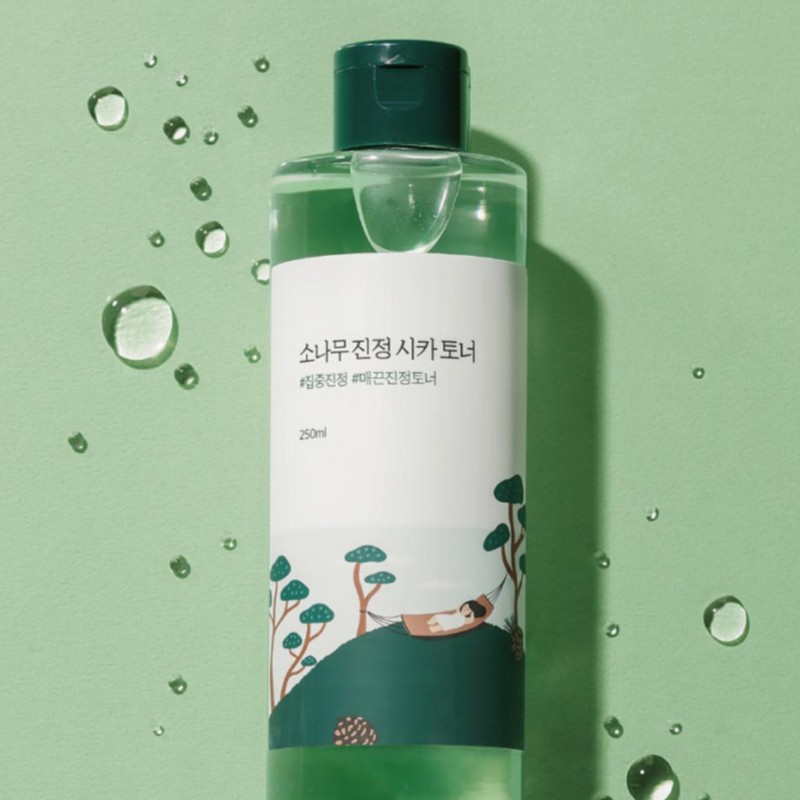 Round Lab Pine Tree Soothing Cica Toner Moisture Wiping Toner
