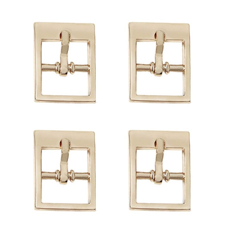 4 Pieces Small Roller Buckle Belt Buckles Closing Buckles Belt