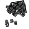 A ABSOPRO 10pcs 25.4mm Plastic Car Hood Prop Rod Clip