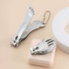 Generous Boss Hand Shape Nail Clippers Toenail Clippers Keyring Bag Charm Buddhist Hand-Praying Goods / 퍼주는사장님손모양 손톱깎이 발톱깎이 키링 백참 불교 합장 굿즈