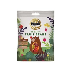 Biona Organic Mini Fruit Bears, 75g