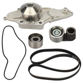 DRIVESTAR Engine Timing Belt Kit with Water Pump Compatible for 1998-2002 Honda Accord 1999-2004 Odyssey 2003 2004 Pilot 1999-2002 Acura TL 2001 2002 MDX 1997-2003 CL 3.0L 3.2L 3.5L