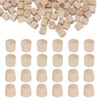 MECCANIXITY 160pcs Flat Head Wood Plugs, 3/16 Inch Screw Hole