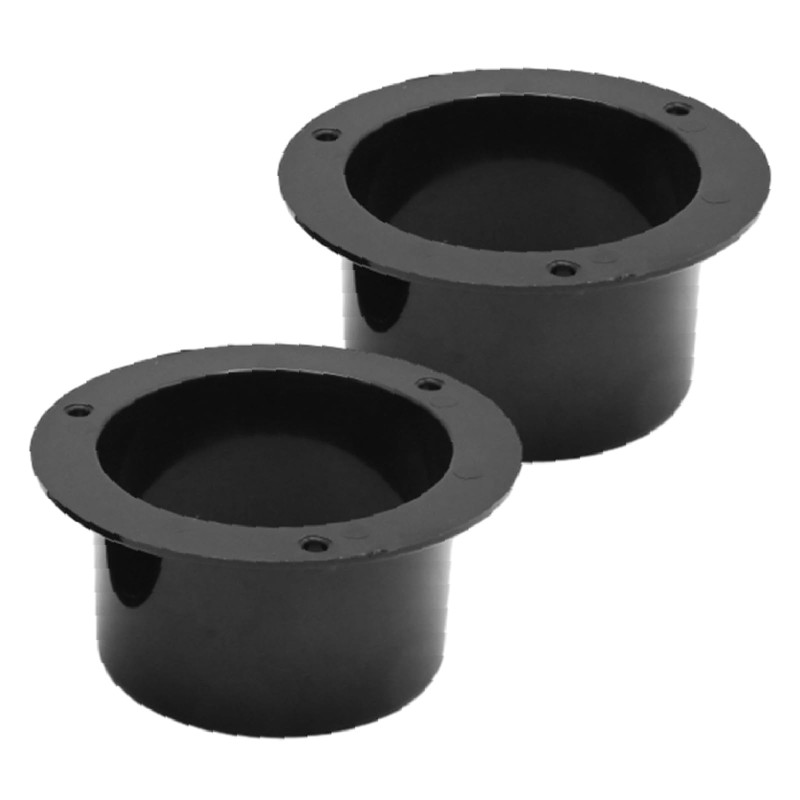 ZUDKSUY 2PCS 7.5cm / 3 inch Duct Connector Flange Plastic