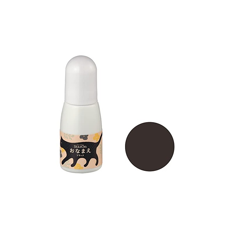 Tsukineko Stays On Name Inker Black RZ-NAM-30