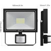 CLV CLV 35W Plug in Security Lights Outdoor Motion Sensor,