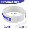 4 PCS Catheter Leg Bag Straps, 60 x 5cm Polyester