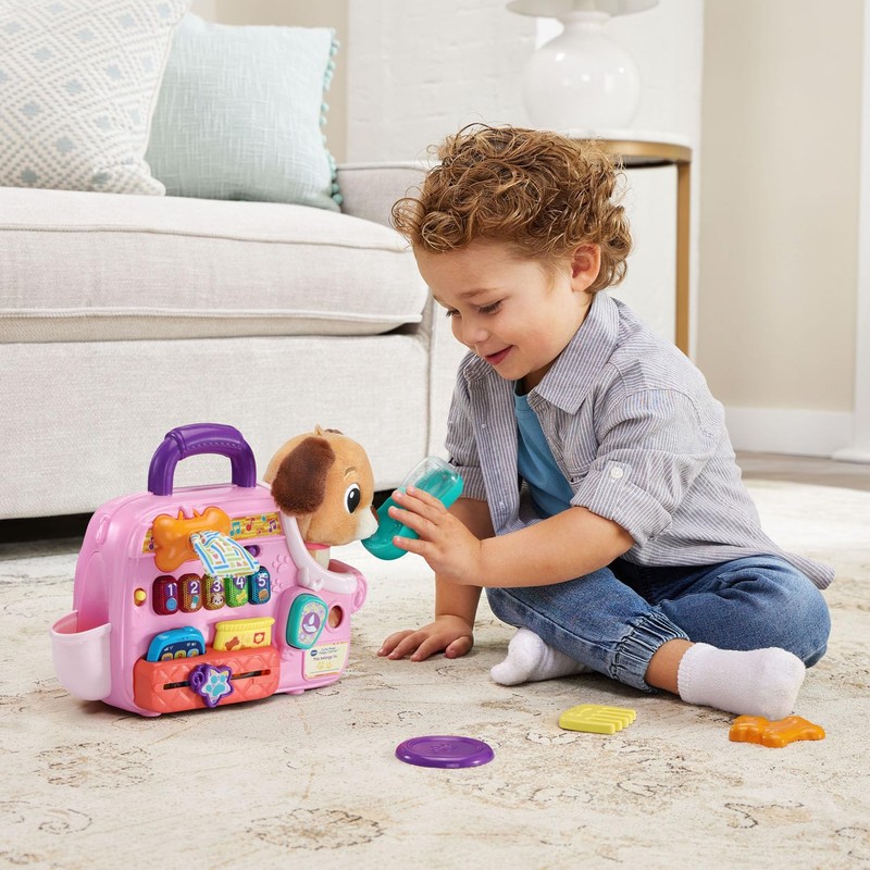 VTech Cutie Paws Puppy Carrier, Pink