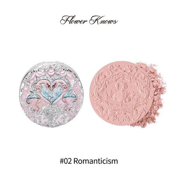 Flower Knows Swan Ballet Collection Embossed Blush - Color: 02