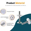 8pcs Baby Gate Extension Rods Kit, 4 Dog Gate Wall