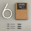 Hasware Floating House Number Sign, 12 cm, Modern Door Numbers,