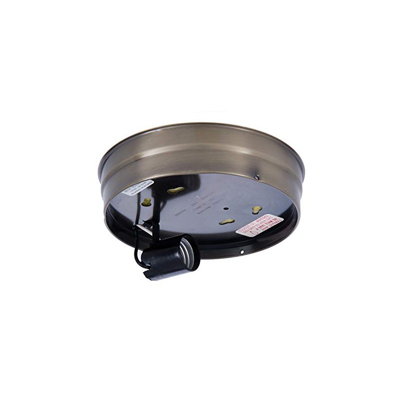 B&P Lamp® 6 Inch Fitter Wired Flush Mount Ceiling Fixture