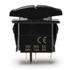 CH4x4 Rocker Switch Front Diff Lock Symbol - Red LED