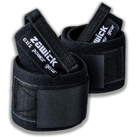 zawick Wrist Wraps Supporter, Wrist, Elbow, Arm, Multi Type (ALL BLACK, 60)